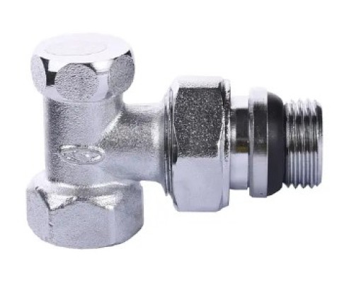 Кран для радіатора кутовий 1/2" під ключ (507205)