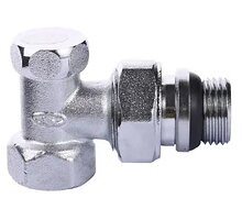 Кран для радіатора кутовий 1/2" під ключ (507205)