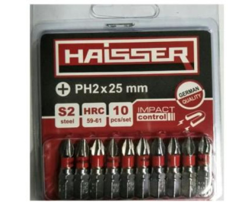 Бита PH2 х 25мм HAISSER (2712701)