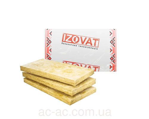Мінеральна Вата IZOVAT LS (Ізоват) (1000х600х50) (6м2)