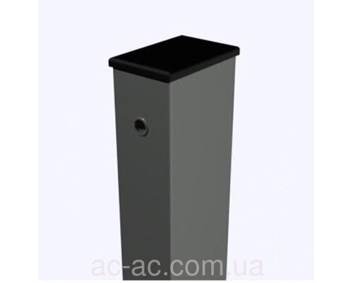 Стовп 60х40мм/2м RAL7016 Антрацит