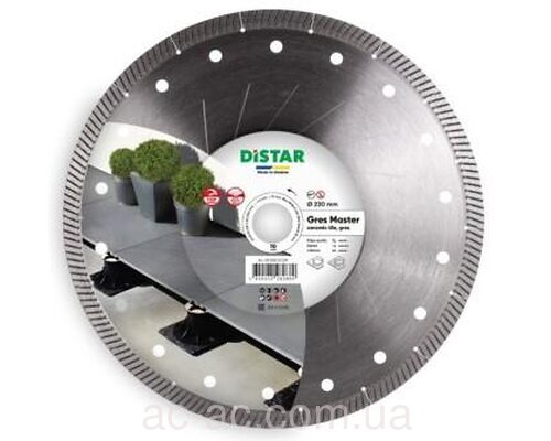 Круг алмазный отрезной Distar 1A1R 230x1,6/1,2x10x22,23/H Gres Master (81120528026)