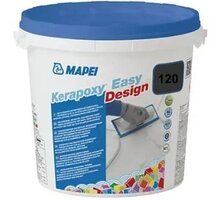 Епоксидна затірка для швів Mapei Kerapoxy EASY DESIGN 3 кг №120 (чорний)
