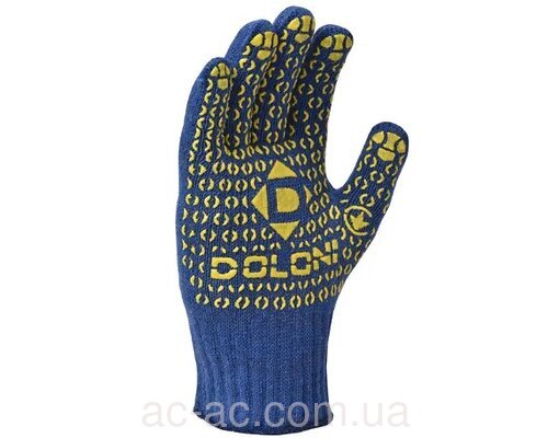 Рукавиці Doloni ПВХ СИНІ (646)