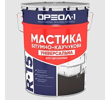 Мастика Ореол-1 R-15 битумно-каучуковая Универсальная 10  кг