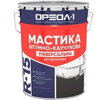 Мастика Ореол-1 R-15 битумно-каучуковая Универсальная 25  кг