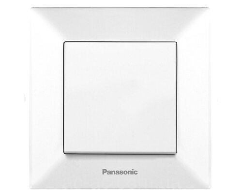 Вимикач 1 кл. прохідний біл Arkedia Slim (Panasonic)