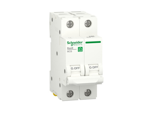 Автомат двухполюсный 25А 2P Schneider RESI9
