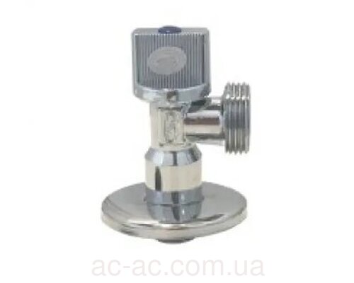 Кран приладовий кутовий 1/2'' х 1/2" Solomon (7032)