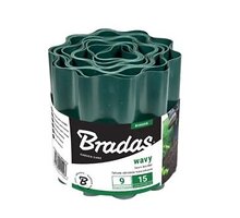Бордюр садовий хвилястий 15смх9м Bradas зелений
