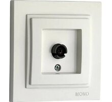 Розетка ТВ  біл. DESPINA Mono Electric