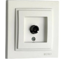 Розетка ТВ  біл. DESPINA Mono Electric