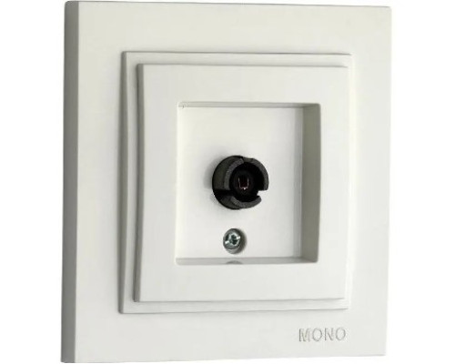 Розетка ТВ  біл. DESPINA Mono Electric