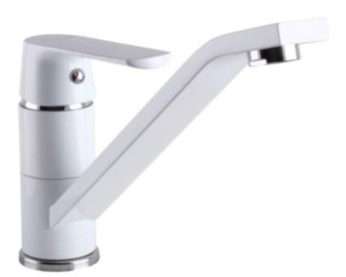 Смеситель для кухни Globus Lux Laguna GLA-0203Q-7-WHITE