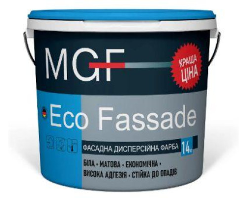 Краска фасадная MGF ЭКО Fassade M690 1,4 кг