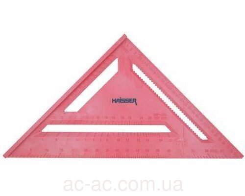 Кутник тесляра пластиковий 300 мм HAISSER (24374)