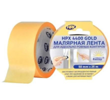 Лента малярная HPX4400 50мм х 25м золота FP5025