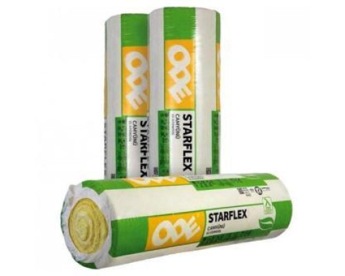 Минеральная вата ODE Starflex Silte 100*1200*8000 (9,6 m2)