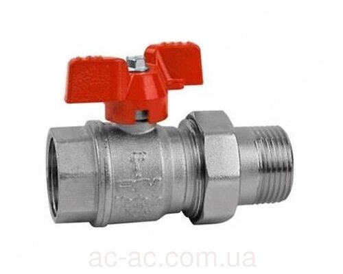 Кран кульовий з АМЕРИКАНКОЮ 20 (3/4'') ЗВ