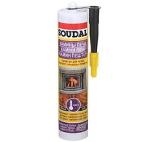 Герметик SOUDAL для каминов, печей <1500 °C (280 мл.)