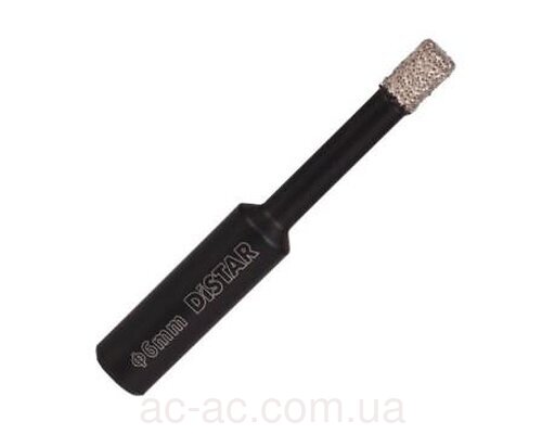 Сверло алмазное Distar DDR-V 06x30xS10 Keramik Pro (89568442071)