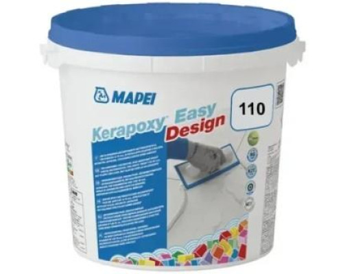 Эпоксидная затирка для швов Mapei Kerapoxy EASY DESIGN 3 кг №110 (мангеттен)