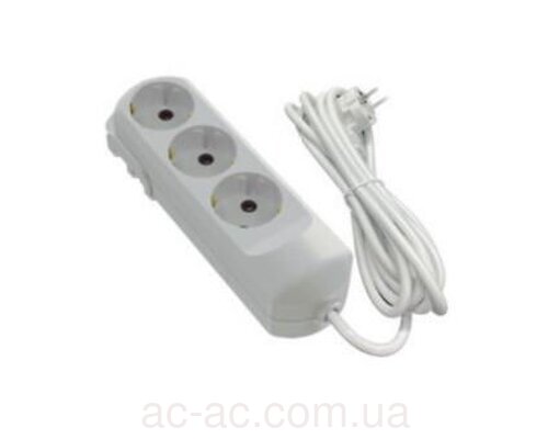 Подовжувач Neomax 3 гнізда б/з 3м NX500303