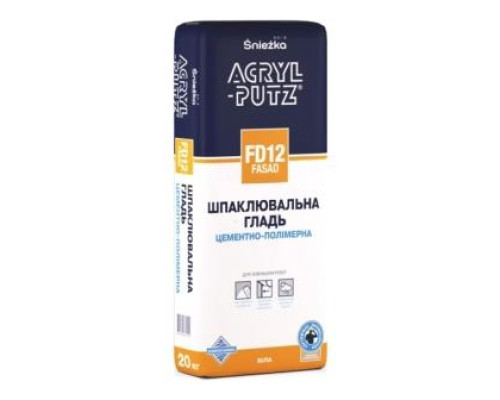 Шпаклівка фініш. фасадна Sniezka ACRYL-PUTZ FD12 (20кг) біла