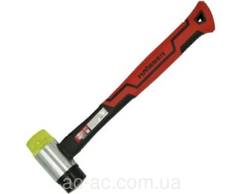 Молоток рихтовщика 380 г, 40 мм ручка из стекловолокна HAISSER (44090)