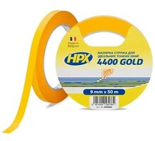 Лента малярная HPX4400 9мм х 50м золота FP0950