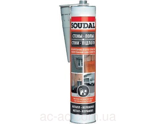 Клей-герметик поліуритановий SOUDAL PU Sealant 290мл коричневий