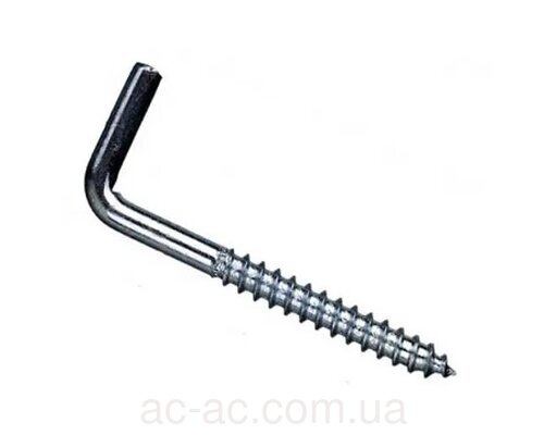 Шуруп з L- гаком 4х40