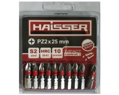 Бита PZ2 х 25мм HAISSER (2712702)