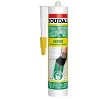 Герметик SOUDAL акрил (белый) 280 мл.