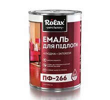 Емаль Ролакс ПФ-266 червоно-коричнева 2,8кг
