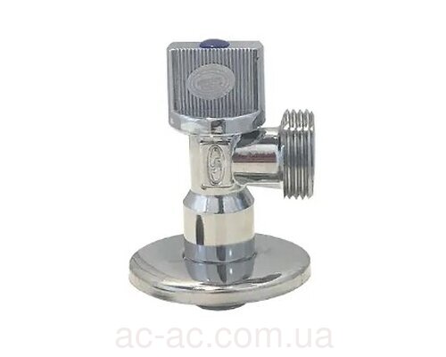Кран приладовий кутовий 1/2'' х 3/4" Solomon (7032)