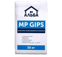 Штукатурка Альба машинная гипсовая "MP GIPS " (30 кг)